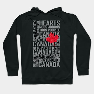 We All Play for Canada (Black) Hoodie